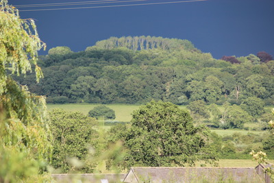 View across the fields